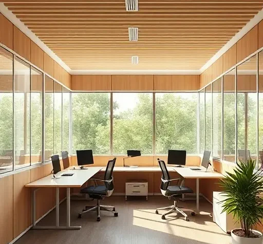Компактные офисы с концентрированными потоками Natural Light и гибкими модулями под задачи командного ускорения