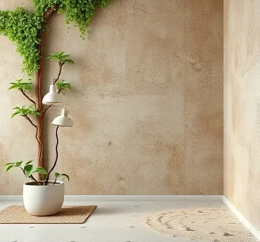 Антисептические стены из биоклеевых растворов с древесной пылью и мицелиями для чистого воздуха