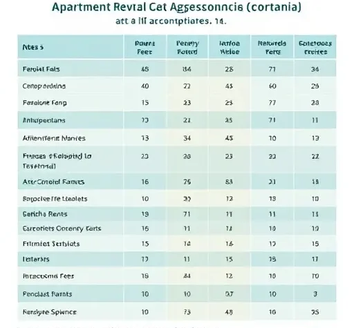 Сравнение тарифов агентств по управлению арендой квартир в разных районах с учетом скрытых сборов и условий страхования